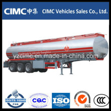 Cimc Aluminium Fuel Tanker Trailer pour Arabie Saoudite